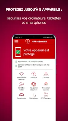 SFR Sécurité android App screenshot 11